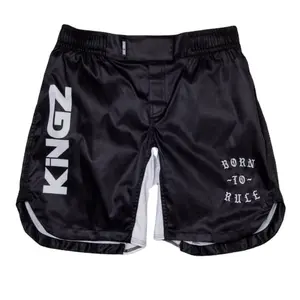 Benutzer definierte MMA Training Grappling Shorts 4-Wege-Stretchgewebe Eigene Sublimation Druck Design Herren Compression Short