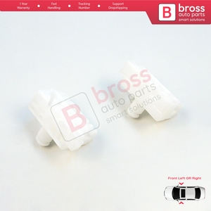 Clips de Reparación para Elevalunas BWR448+BWR449 A+B Delanteros para Clio MK3 BR CR KR SR 2005-2014 5 Puertas 8200191148 8200291147 - Product Image 5