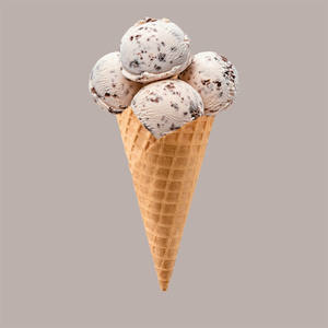 Italcialde 165 H 95 mm Palitos de Helado Desechables Sin Gluten, 162 Piezas en Bolsa de Papel con Harina de Arroz para Conos de Helado - Product Image 2