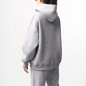 Conjunto de Pantalones de Dos Piezas para Mujer, Estilo Deportivo, Cintura Alta, Acampanados, Hasta la Rodilla, Lisos, con Bolsillo Tipo Canguro con Cremallera, Bordado 3D - Product Image 3