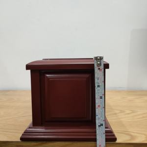 Venta caliente Urna de cremación de madera para cenizas Diseño simple y elegante Estilo de EE. UU. En stock Ventas al por mayor de Vietnam - Product Image 3