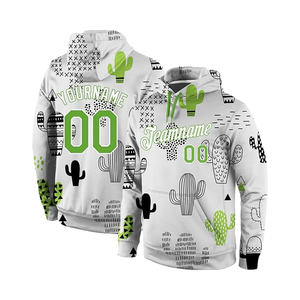 No Import Duty Hommes Beige Pull À Capuche Coton Américain Doux Polaire Personnalisable Streetwear Chaud Décontracté Sublimation À Capuche - Product Image 1