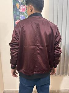 Chaqueta Bomber de Invierno Antibacteriana Ecológica Personalizada para Hombre, Talla Grande, Cuello Alto de Alta Calidad, Directo de Bangladesh - Product Image 4