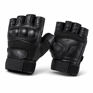 Gants de musculation demi-doigts pour la salle de sport avec support de poignet pour hommes et femmes, poignées de main, nouveauté 2026, PU - Product Image 1