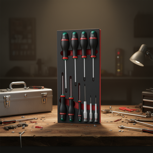 Ensemble d'outils Facom de 7 tournevis Protwist et Micro-Tech en plateau en mousse - Product Image 3