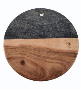 Planche à découper en bois d'acacia Artizon Studio - Ustensile de cuisine 1,5 cm d'épaisseur Surface brillante Passe au lave-vaisselle - Product Image 2