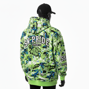 Best Design Embroidered Sublimation Fleece <b>Hoodies</b> Digital Printing Breathable Eco-Friendly Quick Dry Low MOQ Best Quality - Product Image 2