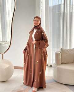 Stylish Khimar Abaya with Beautiful <b>Matching</b> Hijab <b>Long</b> Khimar Abaya with Niqab Khimar Hijab Styles Best Wholesale Prices - Product Image 5