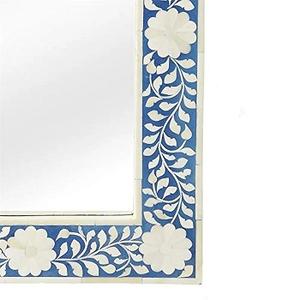 Customized Good Quality Luxurious Handcrafted 100% Natural <b>Wood</b> Bone Inlay <b>Mirror</b> <b>Frame</b> for Decoration From India - Product Image 3