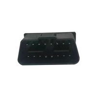 Automóvil OBD2 Conector macho de 16 pines OBDii Diagnóstico de camión niquelado