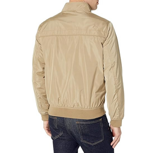 Venta al por mayor de moda al aire libre de la Universidad cortavientos cremallera Otoño e Invierno Unisex logotipo personalizado chaquetas de bombardero para los hombres - Product Image 2