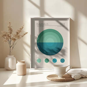 Art mural Harmonie Géométrique, pièce décorative élégante pour la maison ou le bureau - Product Image 5