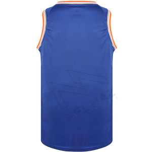 Uniforme de basket-ball par sublimation personnalisé de haute qualité BSCI Polyester grande taille maillot de basket-ball vierge en gros vêtements de sport - Product Image 3