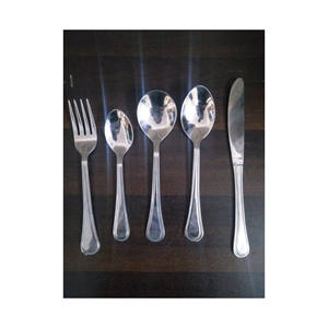 ชุดเครื่องใช้บนโต๊ะอาหารที่มีด้ามจับแบบซิกแซกชุดเครื่องใช้บนโต๊ะอาหารทำจากสเตนเลสสตีลคุณภาพสูงสำหรับบ้านโรงแรมและร้านอาหาร - Product Image 3