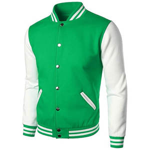 High Quality Custom Printing Long Sleeve <b>Men's</b> Baseball <b>Jacket</b> <b>Men</b> Plain Blank Varsity Letterman <b>Jackets</b> - Product Image 2