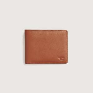 Voren Genuine Leather Bi-fold <b>Wallet</b> Handmade Crazy Horse Leather with Fur Slim <b>Card</b> Holder Design Open Closure Type Brown Color - Product Image 1