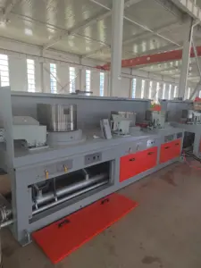 China Hebei Manufacture Supplier Straight Line Wire Drawing Machine For Steel Wire Galvanized Wire Nail Production Line