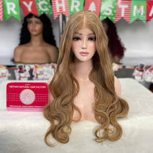 Cyhairvn La mejor calidad 26 pulgadas B3 Cierre de encaje transparente Onda del cuerpo Cabello humano vietnamita con doble dibujado - Product Image 1