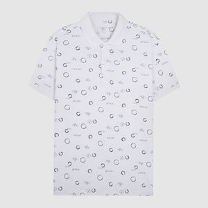 Aristino 95% coton 5% Spandex coupe régulière chemise pour hommes APS102S3 Smart décontracté imprimé à manches courtes en gros haut produit en vente - Product Image 2