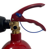 Extincteur à CO2 CE |   Contenu actif de classe B à 97 % |   Acier inoxydable |   Portable |   Poids personnalisable |   Garantie de 30 ans |