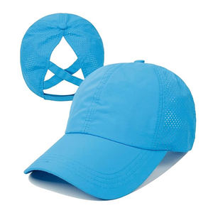 Casquette de sport unisexe en maille de mousse à 7 panneaux, nouvelle casquette de baseball de style vintage avec logo personnalisé imperméable à l'eau - Product Image 1