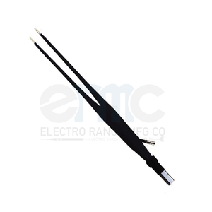 Fórceps de irrigación bipolar de acero inoxidable europeo, enchufe plano aislado antiadherente, fuente de alimentación Manual, base de instrumento quirúrgico - Product Image 6