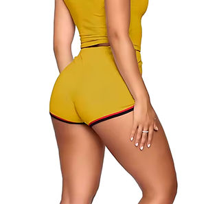 Customized Logo Premium Quality Two Piece Quick Drying & Comfortable Elegant <b>Short</b> Set For <b>Women</b> - Product Image 2