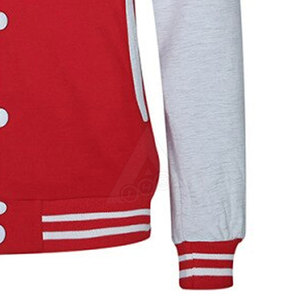 Lettermen High Street Style Doudoune pour Hommes Taille XL Confortable Laine Polaire Cuir Manches Longues Hiver - Product Image 5