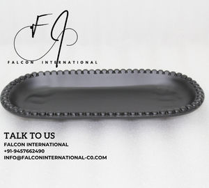 จานซอสโลหะสีดำสี่เหลี่ยมสำหรับขนมขบเคี้ยวขนมหวานผลไม้ซอสต่างๆที่ปลอดภัย-ในทางปฏิบัติและสวยงาม - Product Image 4