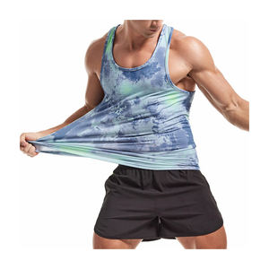 Débardeurs de gym fitness personnalisés sur mesure gilets maillots fournisseur pakistanais personnaliser sport hommes sublimation débardeur - Product Image 3