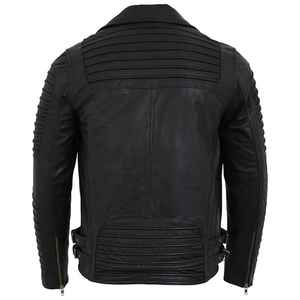 Blouson aviateur en cuir sur mesure de haute qualité, nouveau design, bon prix, manches longues, imperméable, respirant, épais, pour homme, formel, hiver - Product Image 3