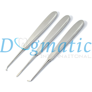 Extractor de Raíces Dental Quirúrgico Warwick James, Extractor de Implantes, Reutilizable, Manual, de Acero Inoxidable, Dogmatic - Product Image 6