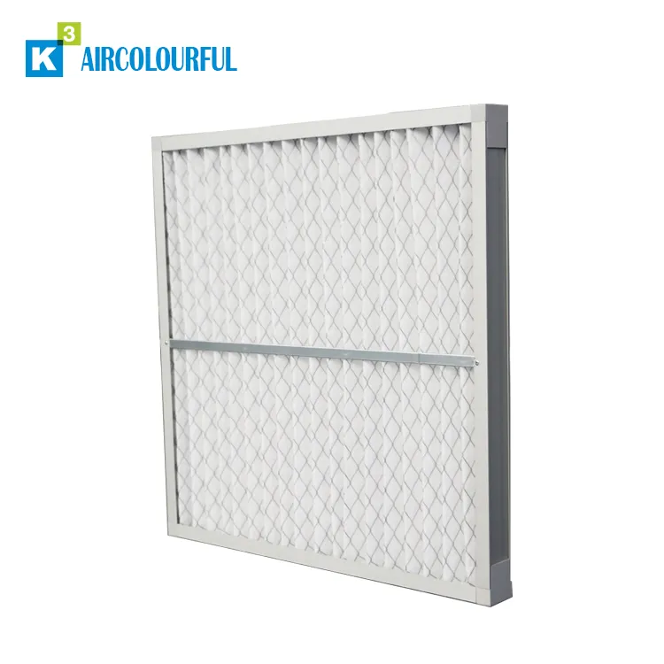 Sistema HVAC Panel de horno Filtro de aire Pre 475x265x24mm plisado G4 primario MERV 8 Filtro de aire