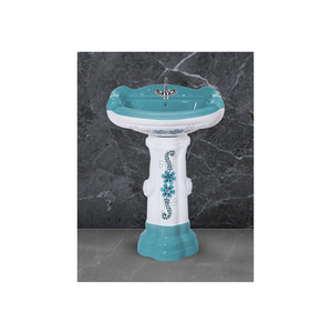 Lavabo de mano ovalado de lujo moderno de 9L de capacidad Diseño de un solo orificio para uso doméstico o hotelero Fabricante indio superior - Product Image 1