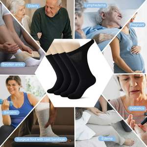 Pares de calcetines atléticos para hombre, Calcetines clásicos de tripulación, calcetines deportivos Unisex para hombre, calcetines transpirables para correr, baloncesto, exteriores - Product Image 5