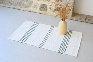 Mini tapis en coton taille personnalisée petits tapis écologiques pour chambre à coucher et salon couverture de table de ferme - Product Image 2