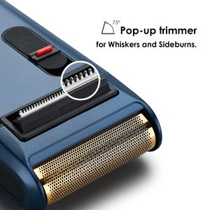 Rasoir électrique doré pour homme, sans fil, format voyage, à lame unique, rechargeable par USB, pour le visage - Product Image 6