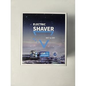 Afeitadora Eléctrica para Hombres, Rasuradora de Barba y Vello, Uso en Seco/Húmedo, Impermeable IPX7, Pantalla LED, Cortapelos Facial y Nasal - Product Image 3