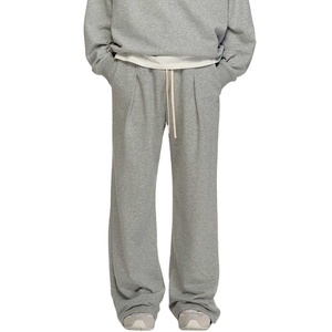 Classic Comfort Washed Straight Fit <b>Men</b> <b>Trousers</b> With Durable Stitching And Everyday Style For Office Or Weekend Wear - Product Image 1