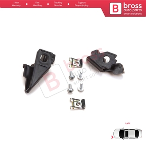 BHL559 Headlight Holder Mount Repair Bracket Tab Set Left Side for Polo MK5 6R 6C 61 2009-2016 6C0998225 - Product Image 3