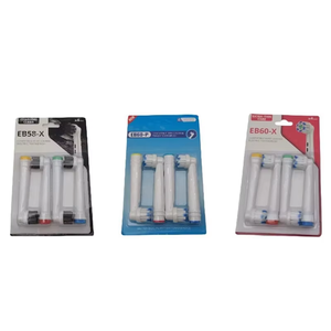 Manufacturer's Full Range 4-Pack Electric <b>Toothbrush</b> Replacement <b>Heads</b> for Household and Outdoor Use - Product Image 1