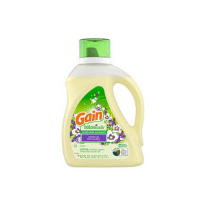Detergente Líquido para Ropa a Base de Plantas Gain Botanicals, 80% de Ingredientes Activos, Aroma a Té Blanco y Lavanda, Desechable para Cocina - Product Image 1
