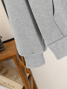 Fabricantes Streetwear Heavy Weight Hood Oversized Cotton Unisex Heavy Men Custom Hoodies - Product Image 3