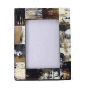 Prix de gros Cadre photo en bois incrusté d'os Incrustation à la main Cadre photo décoratif en bois et os Incrustation d'os Cadre photo rectangulaire - Product Image 3