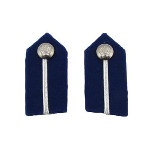 Parches de Gorget para el Cuello del Uniforme, N.° Uniforme de Vestir Azul de Alta Calidad con Cuello de Nailon, Parches y Insignia - Product Image 6