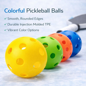 ลูกปิคเคิลบอล P&P BOLA-PK น้ำหนักเบา ยืดหยุ่น ปลอดสารพิษ หมุนได้ 360 องศา สำหรับผู้ชาย ผู้หญิง หลายสี 26/40 รู - Product Image 6