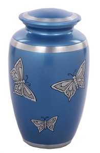 Urna de Cremación de Metal, Artículos Funerarios Clásicos, Urna de Alta Calidad para Cenizas Humanas, Urna Decorativa Americana para Cenizas Humanas - Product Image 2