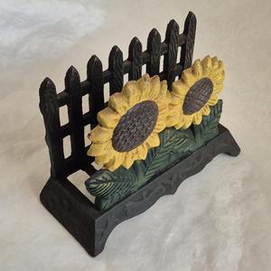 Servilletero Decorativo Vintage con Diseño de Girasol Amarillo, Perfecto para Comedor, Encimera de Cocina y Estilo de Cafetería, Venta al por Mayor desde India - Product Image 2