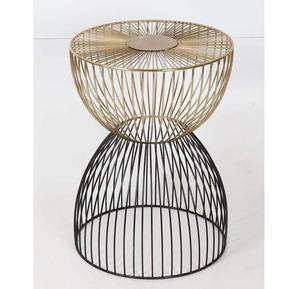 Taburete Minimalista de Hierro Metálico con Acabado Dorado, Ecológico, Multifuncional, Perfecto para Decoración del Hogar, Sala de Estar, Otomana y Herramientas - Product Image 5