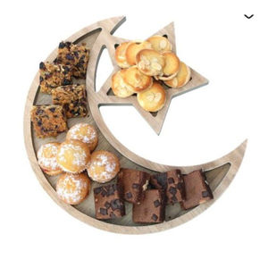 Ramadán Eid Mubarak Dátiles de chocolate y dulces Bandeja para servir Decoración de mesa elegante Exhibición de postres en un precio razonable - Product Image 5